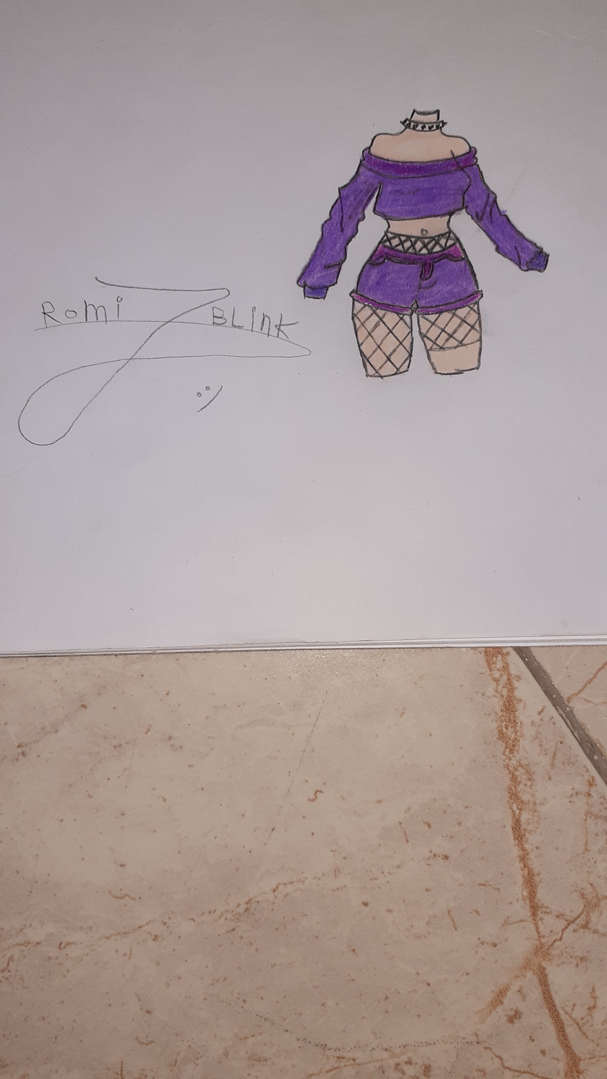 Anime costume design (: — نقاشی و رنگ آمیزی باهوشک