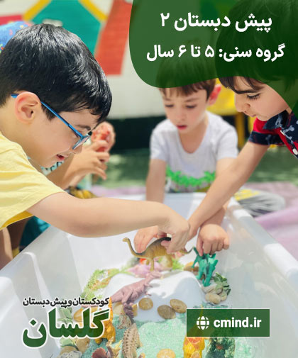 مهدکودک و پیش دبستان گلسان بلوار فردوس — پیش دبستانی باهوشک