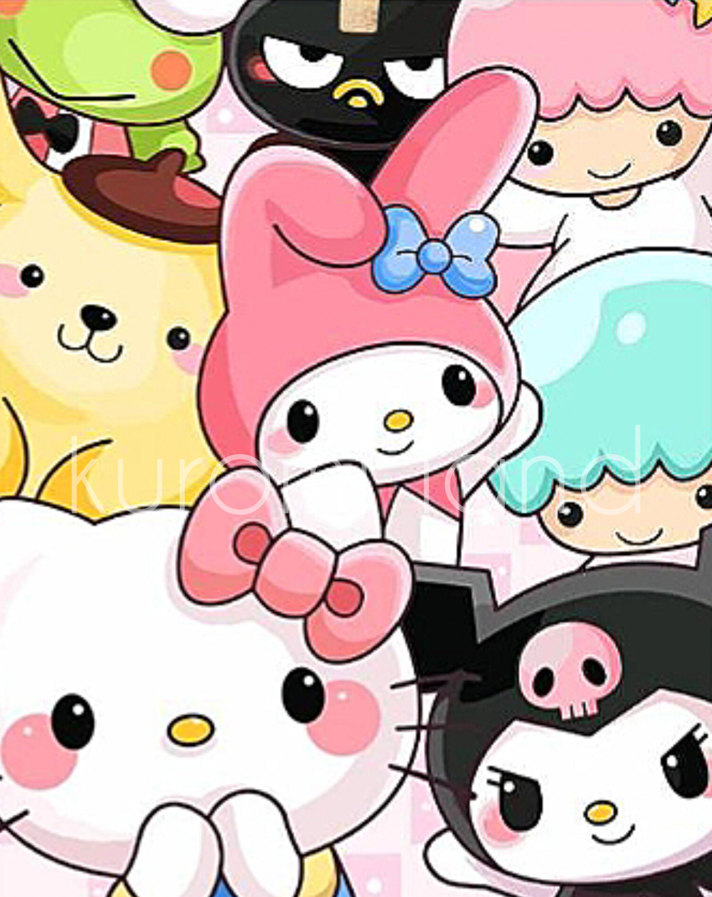 عکس کیوت سانریو/sanrio_🌟☔ — نقاشی و رنگ آمیزی باهوشک