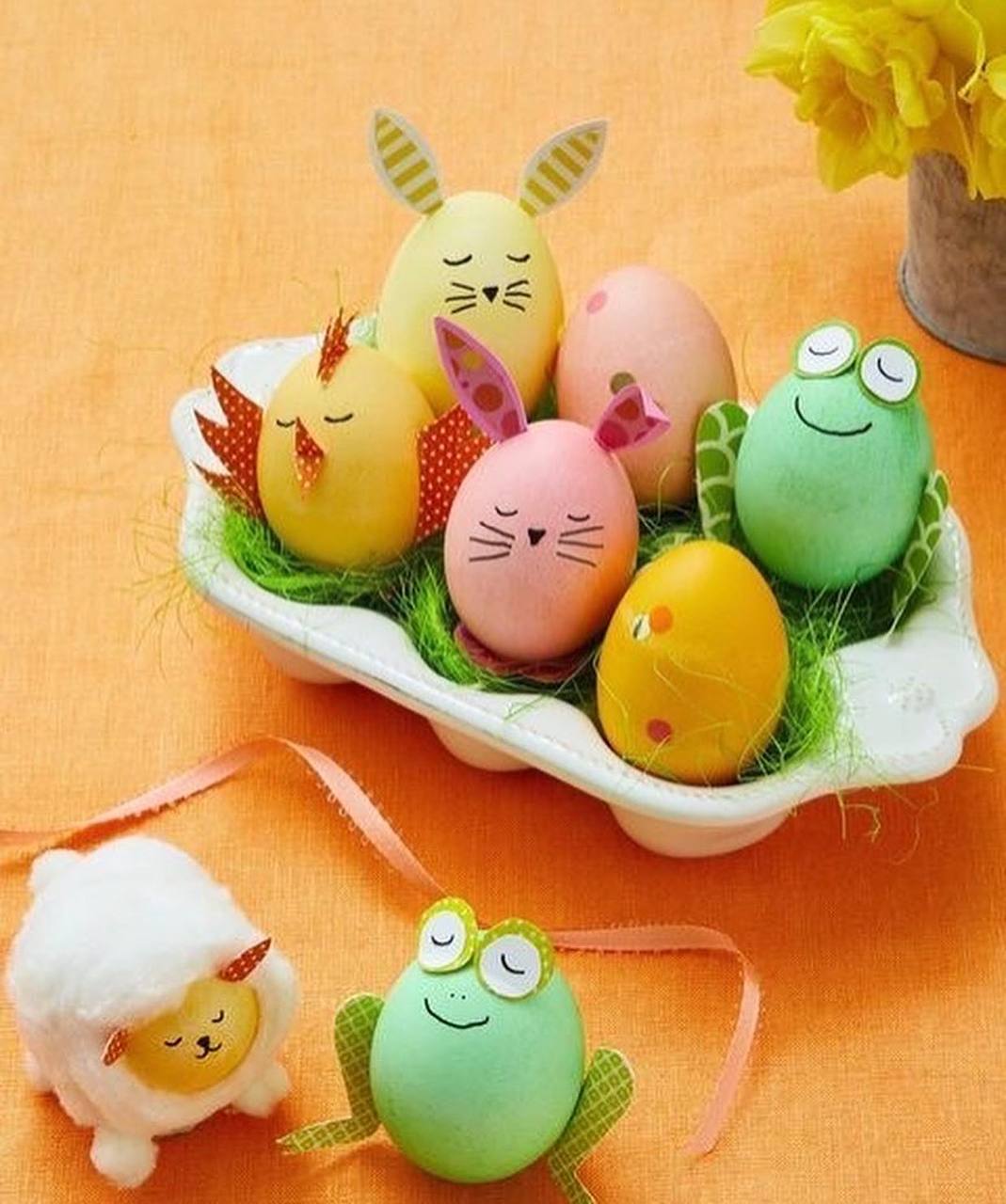 ایده تهیه تخم مرغ رنگی — کاردستی باهوشک