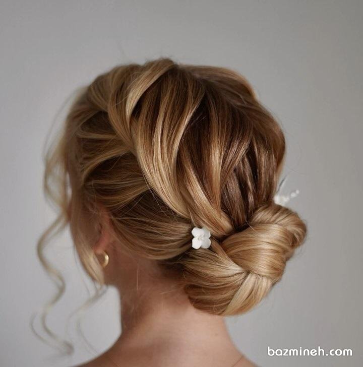 مدل شینیون بسته جدید