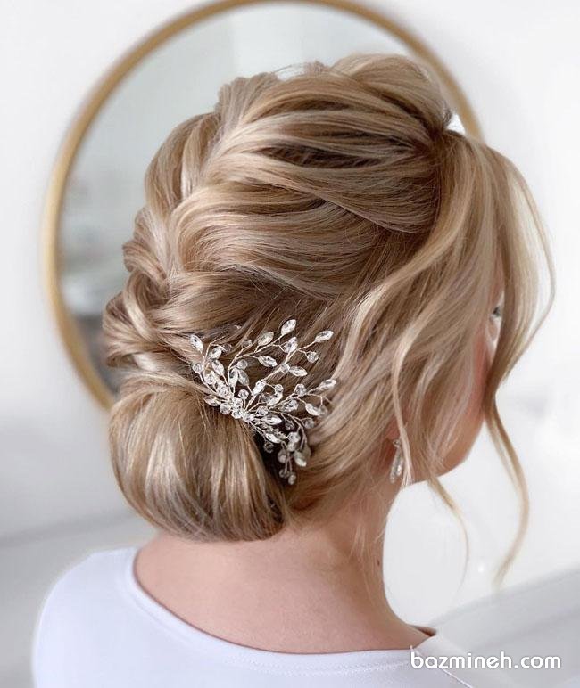 مدل شینیون بسته جدید