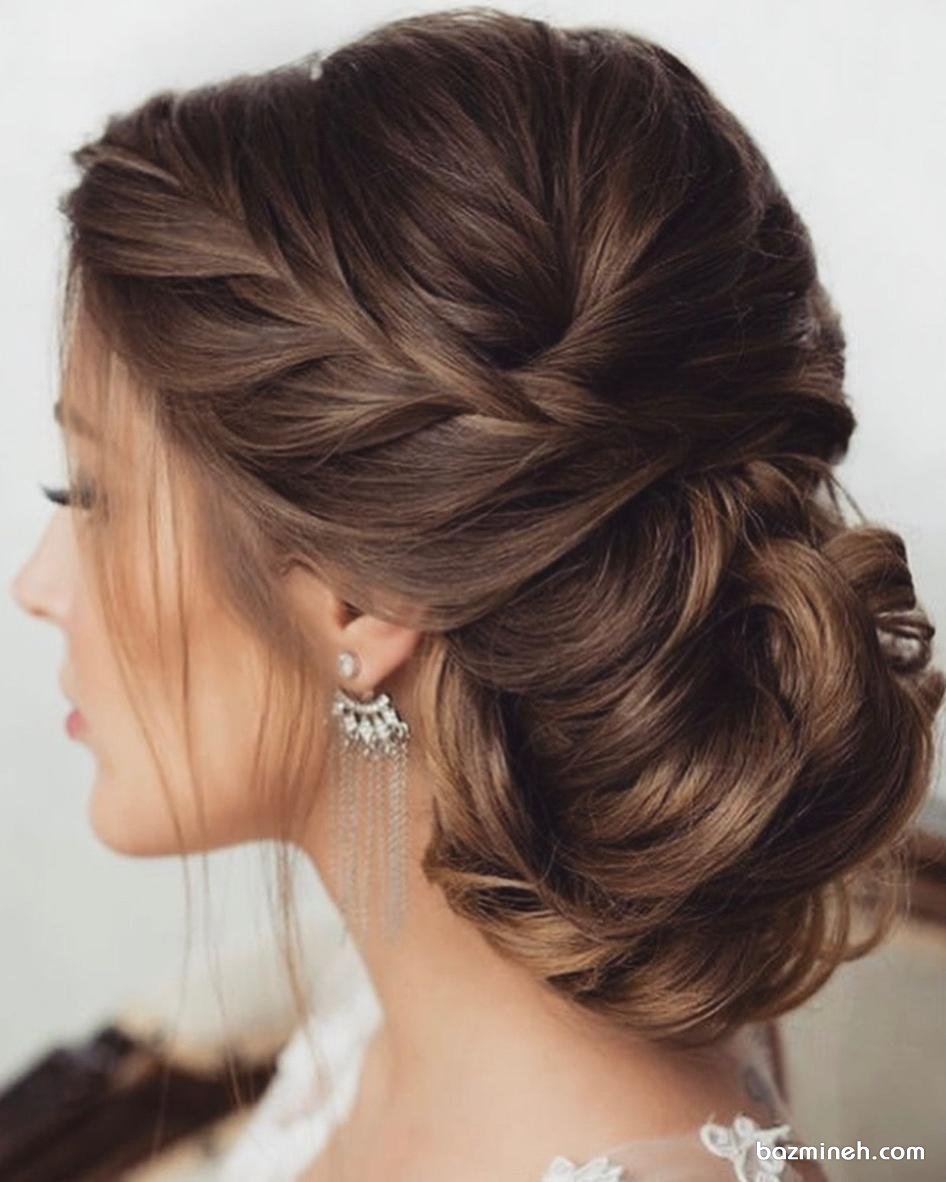 مدل شینیون بسته جدید