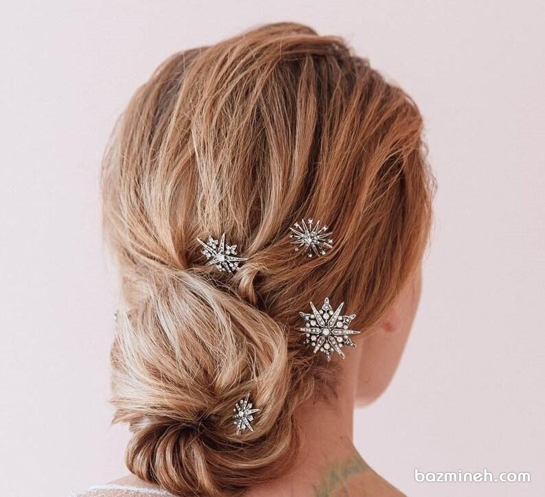 مدل شینیون بسته جدید