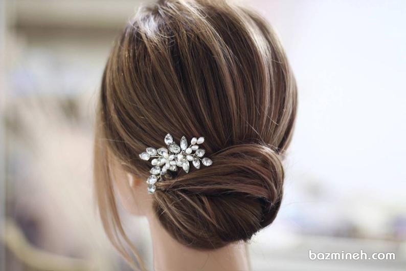 مدل شینیون بسته جدید