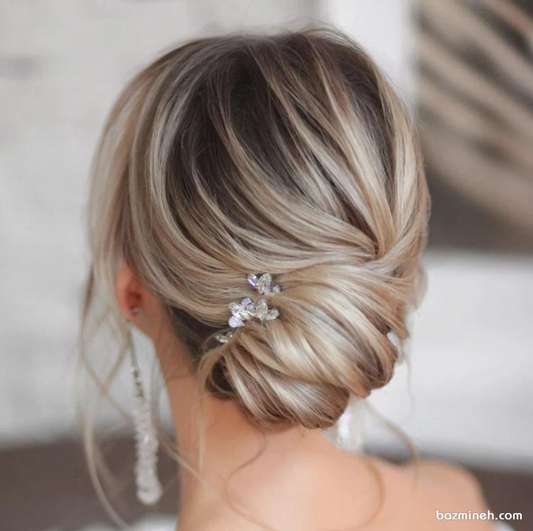 مدل شینیون بسته جدید