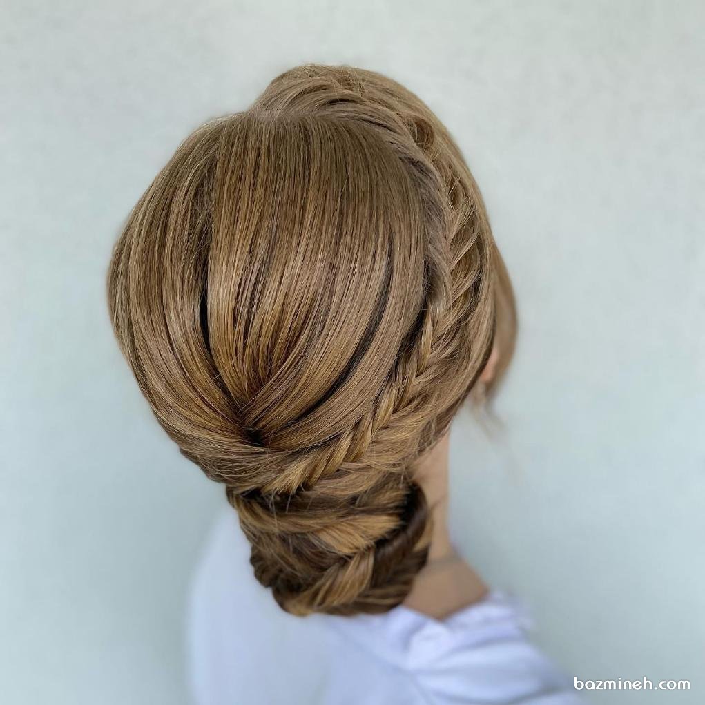 مدل شینیون بسته جدید