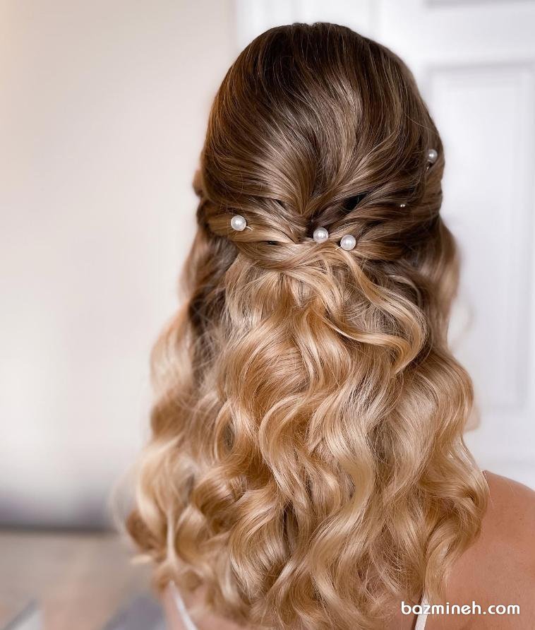 مدل شینیون بسته جدید