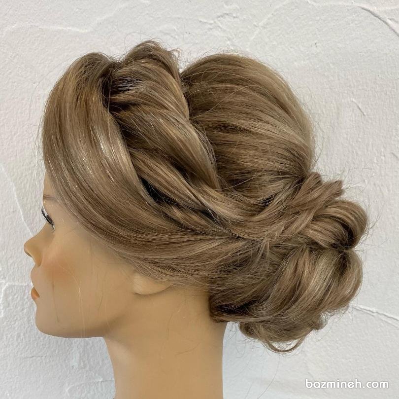 مدل شینیون بسته جدید