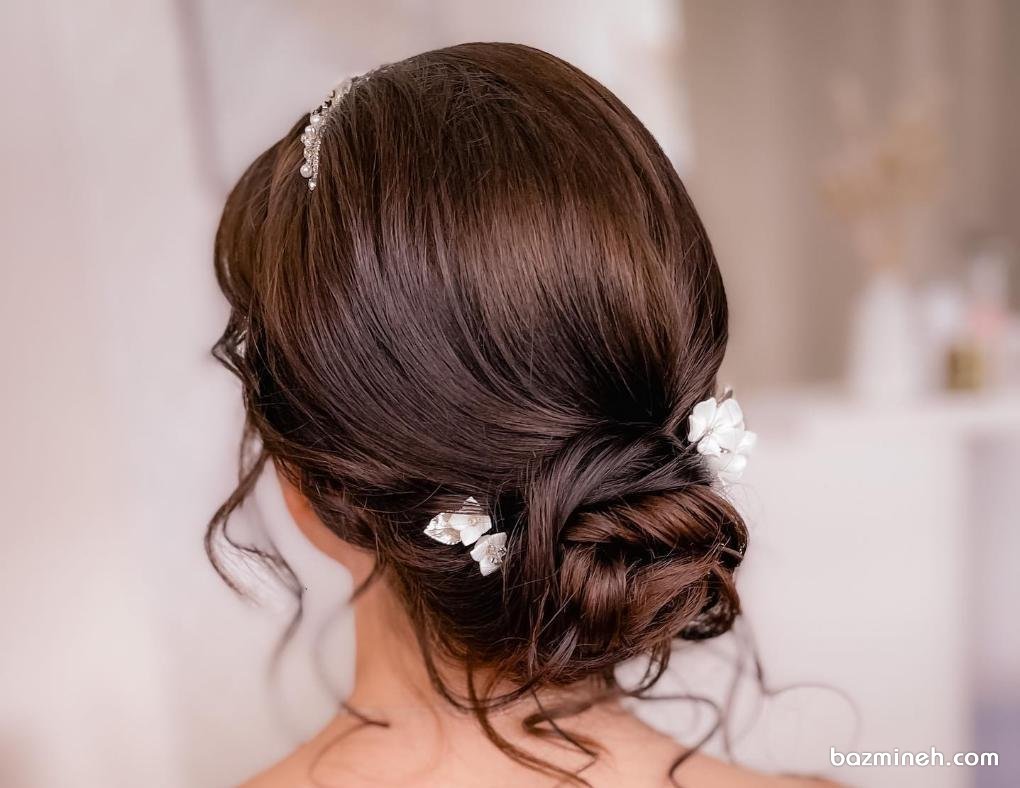 مدل شینیون بسته جدید