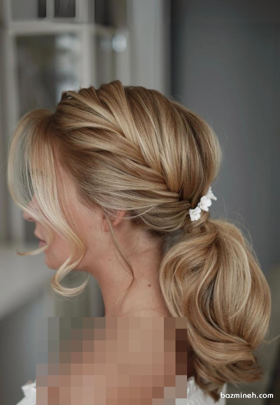 مدل شینیون بسته جدید