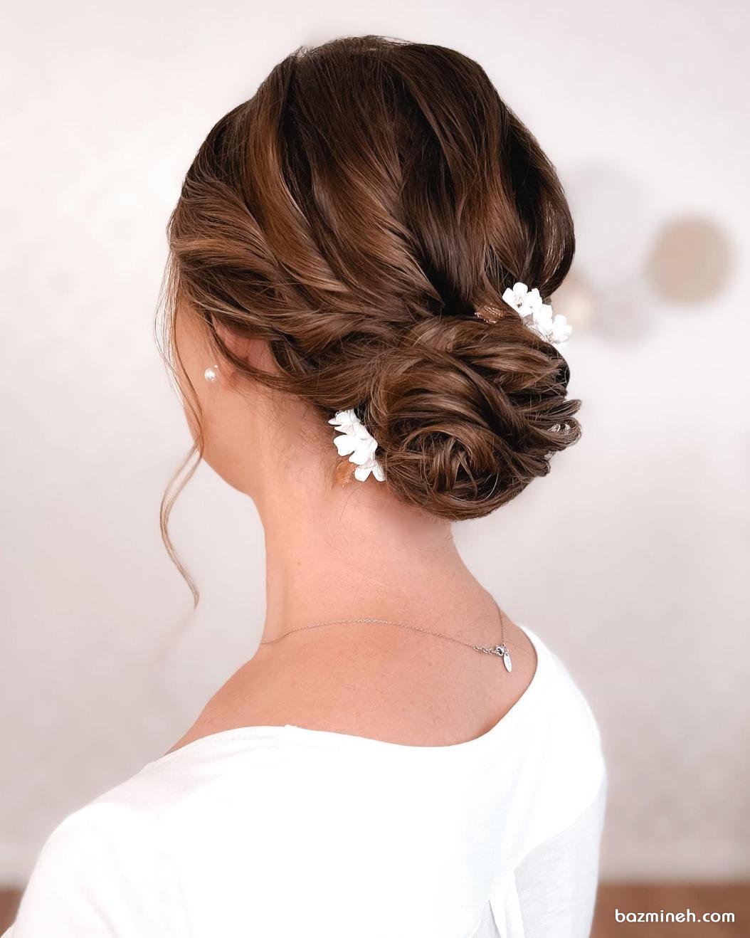 مدل شینیون بسته جدید