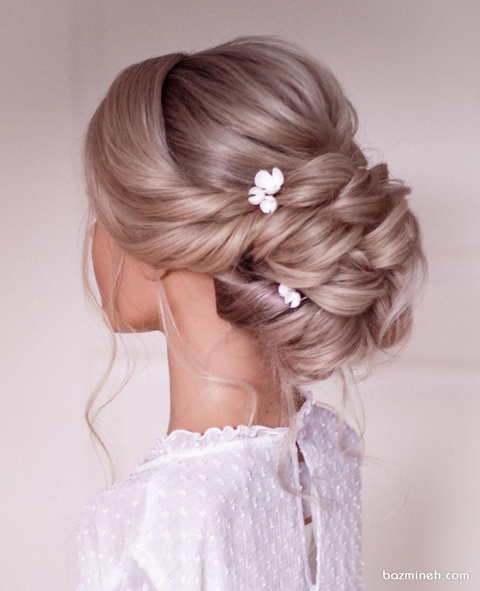 مدل شینیون بسته جدید