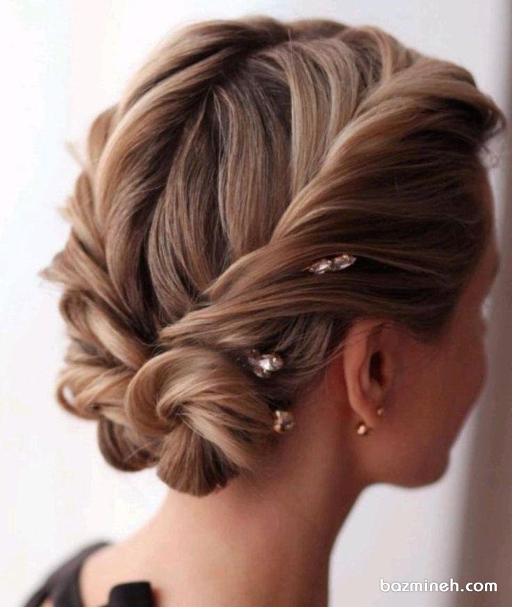 مدل شینیون بسته جدید