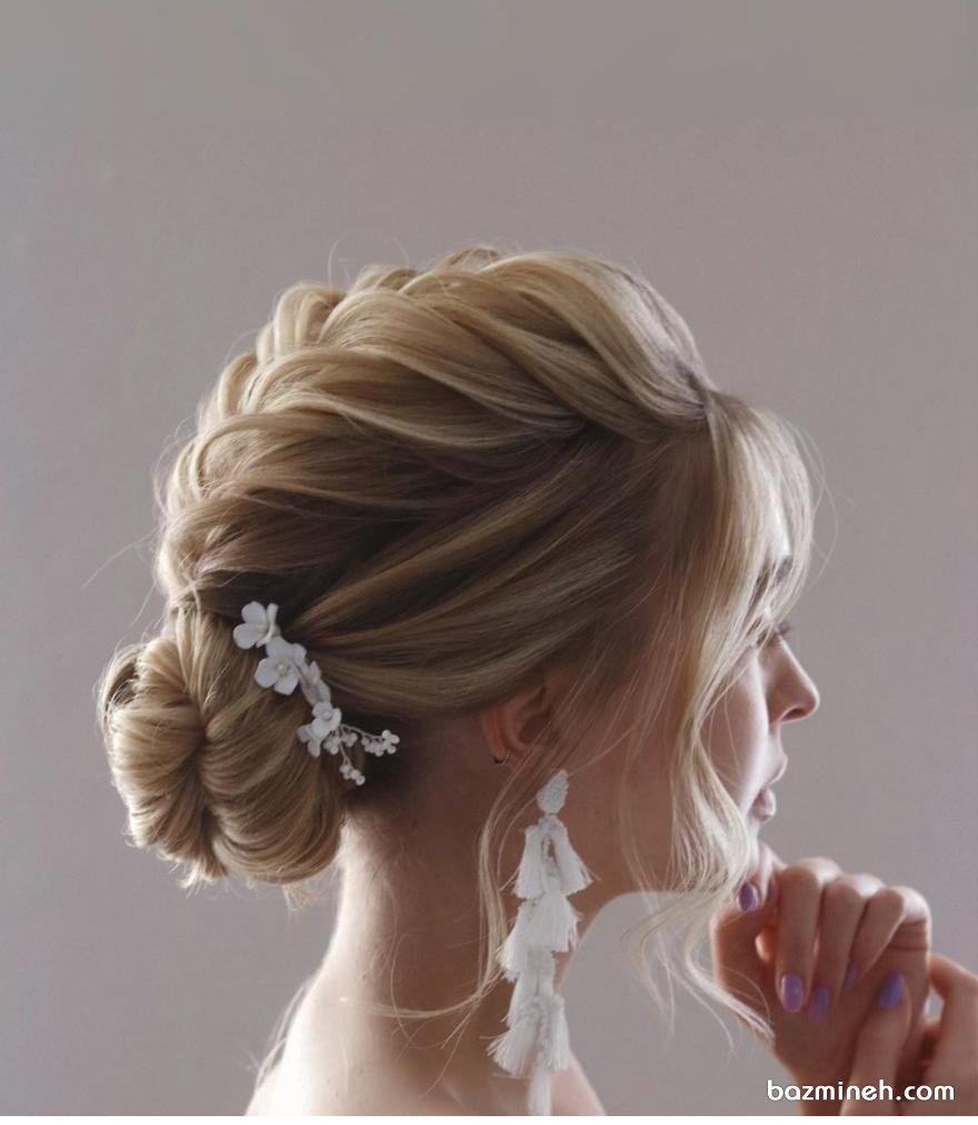 مدل شینیون بسته جدید