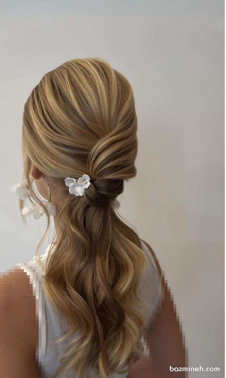 مدل شینیون بسته جدید