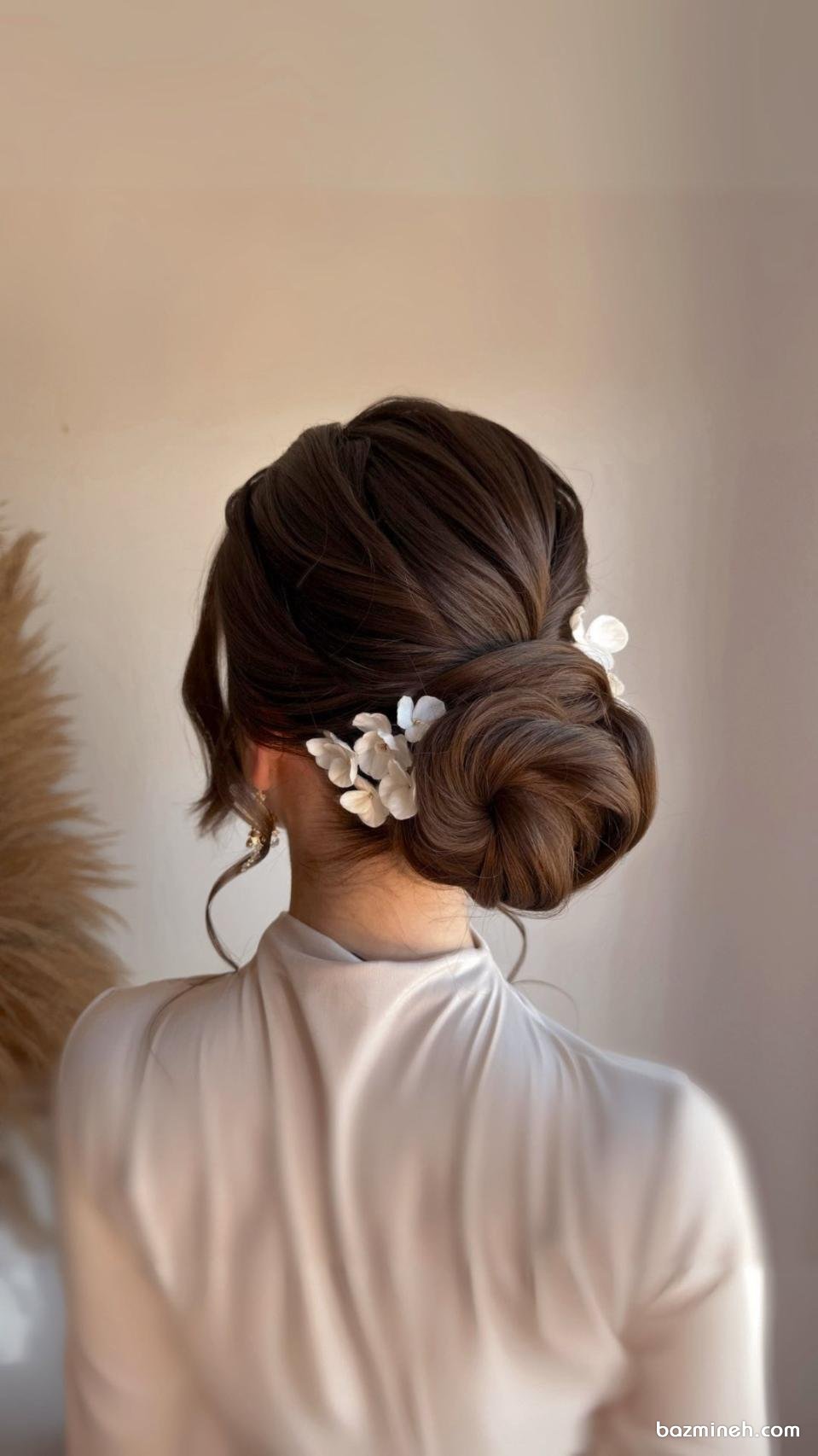 مدل شینیون بسته جدید