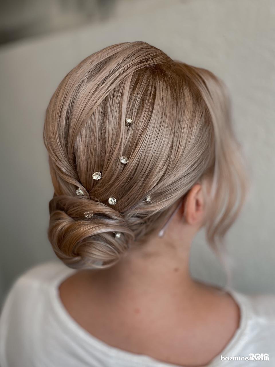 مدل شینیون بسته جدید