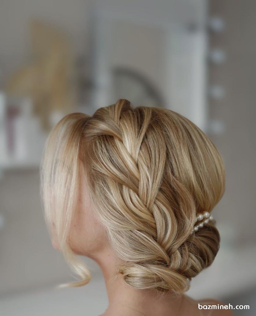 مدل شینیون بسته جدید