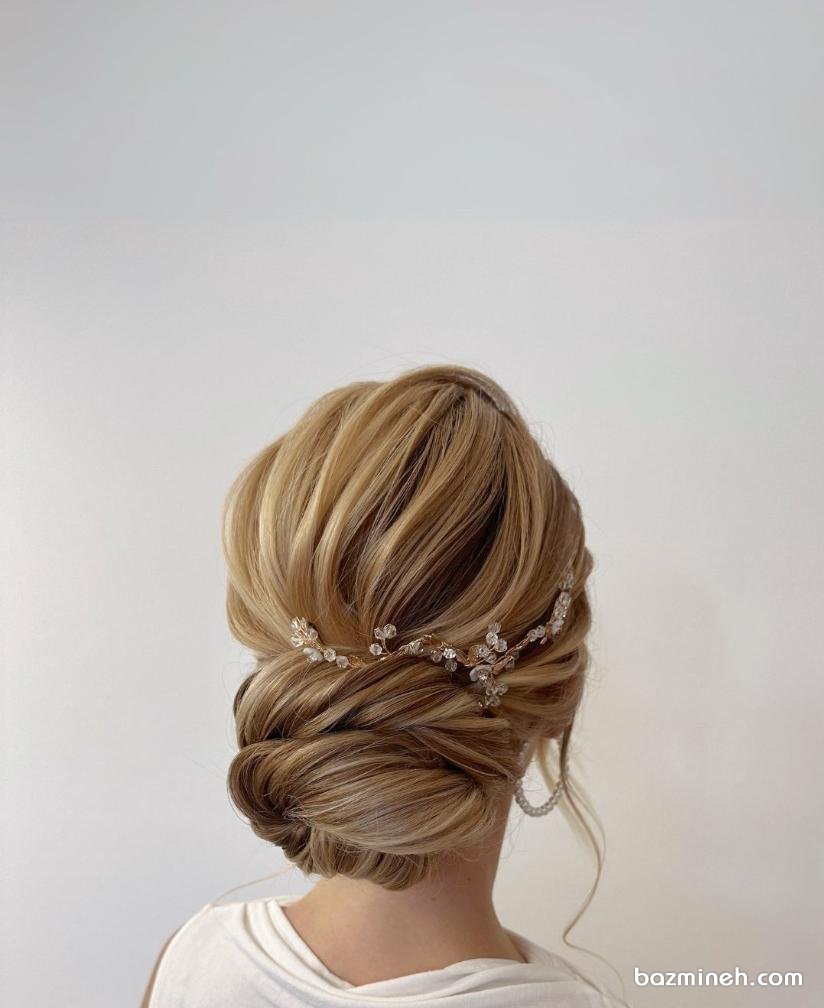 مدل شینیون بسته جدید